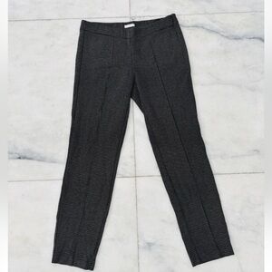 90s Mercer & Madison Pants Low Rise Black White Pull On Ankle Womens 4 Office